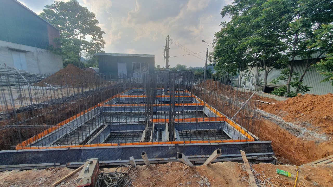 công trình xử lý nước thải công nghiệp tái sử dụng. công suất 160 m3/ngày.đêm