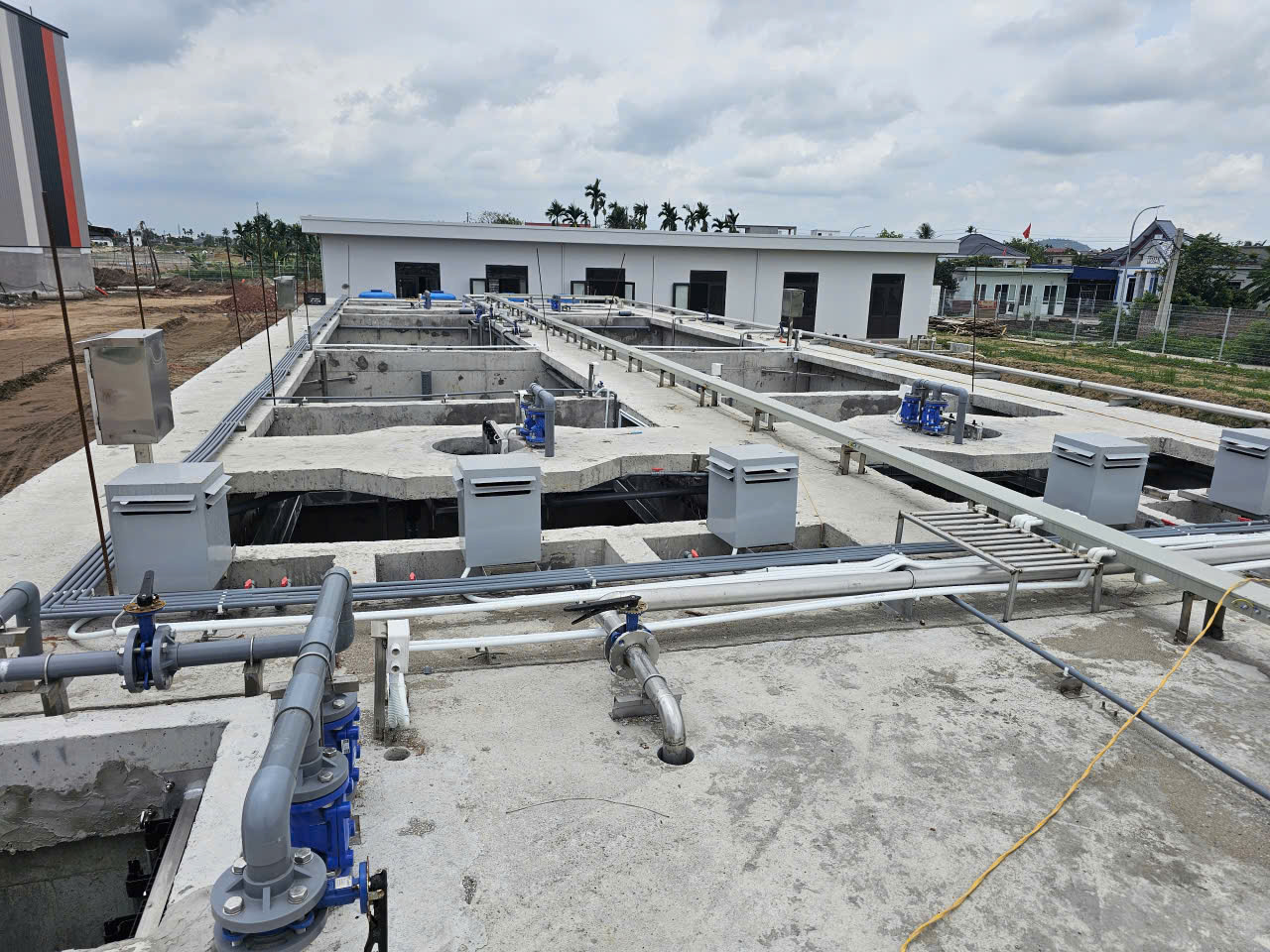 CÔNG TRÌNH XỬ LÝ NƯỚC THẢI TẬP TRUNG CỤM CÔNG NGHIỆP
